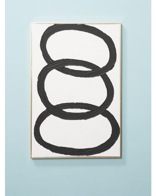 Matte Rings Wall Art