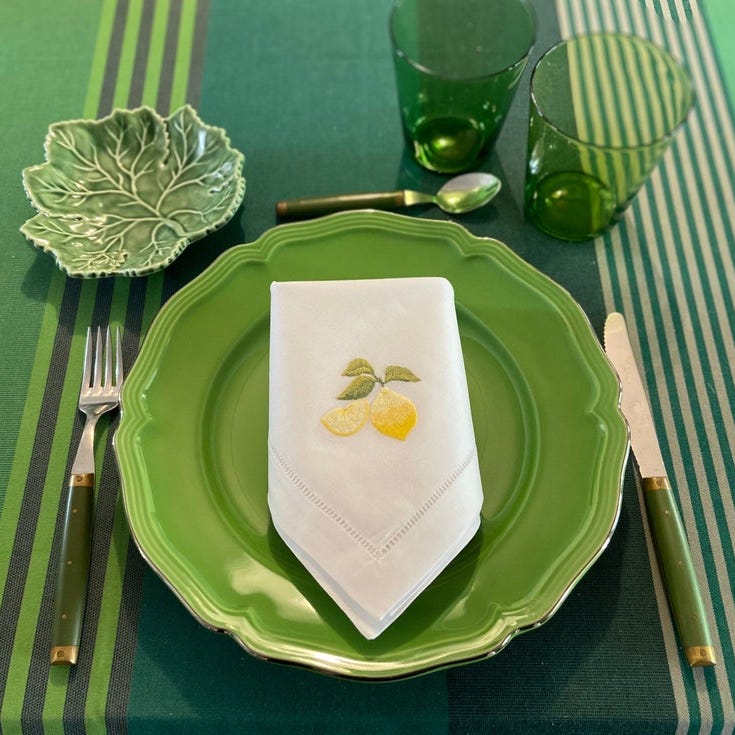 Hand Embroidered Napkins