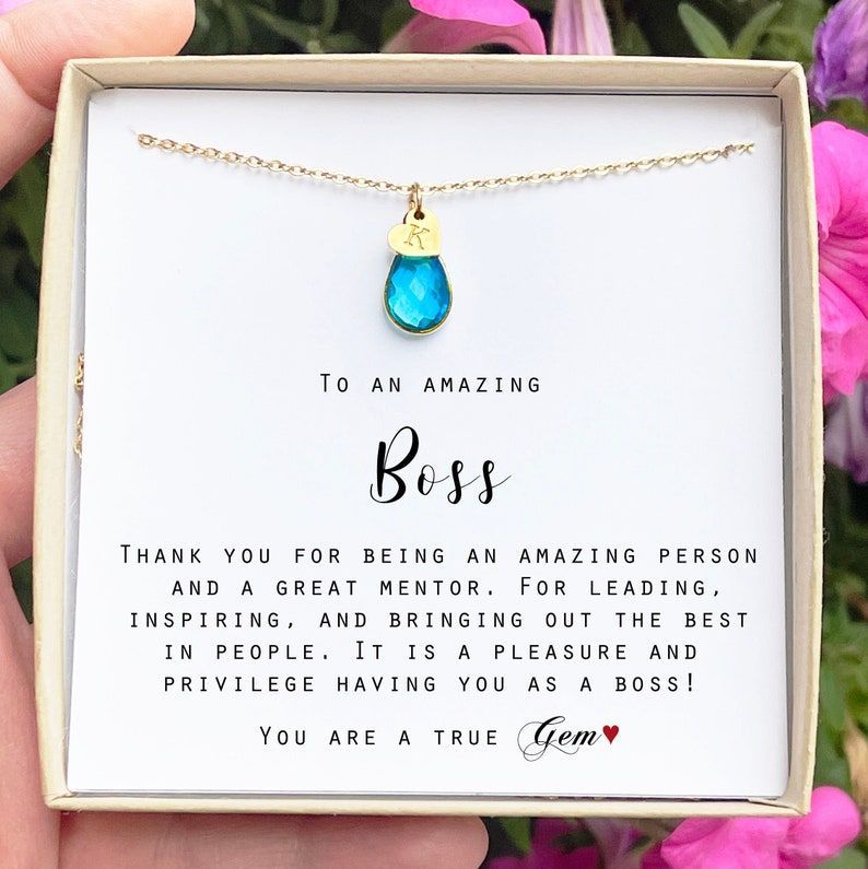 Personalized Boss Necklace 