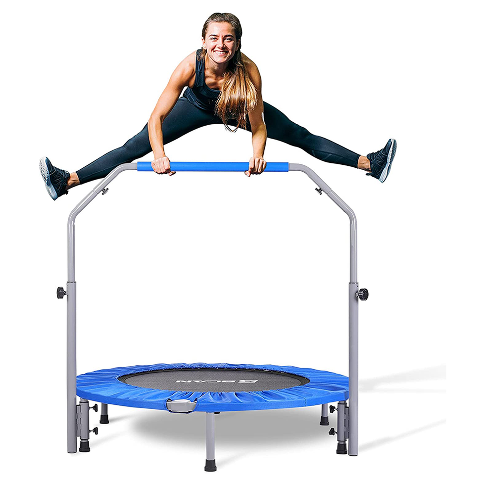 48-Inch Foldable Mini Trampoline for Adults 