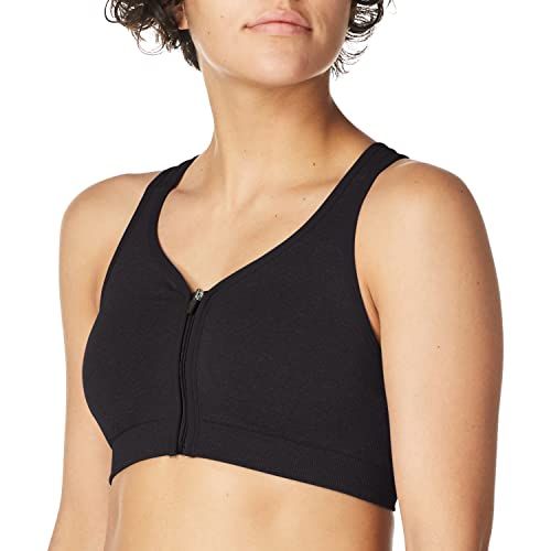 Champion sports cheap bras zipper front