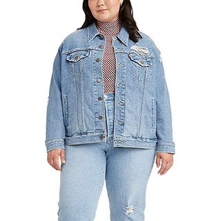 Levi's Women's Ex-Boyfriend Trucker Jacket, Pick Holes