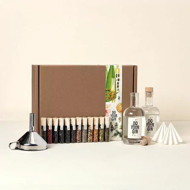  Gin Infusion Kit by Craftly, Natural Botanicals for Homemade  Cocktails, Cocktail Making Kit, Valentine's Day Gift Basket, Birthday  Gifts for Him & Her