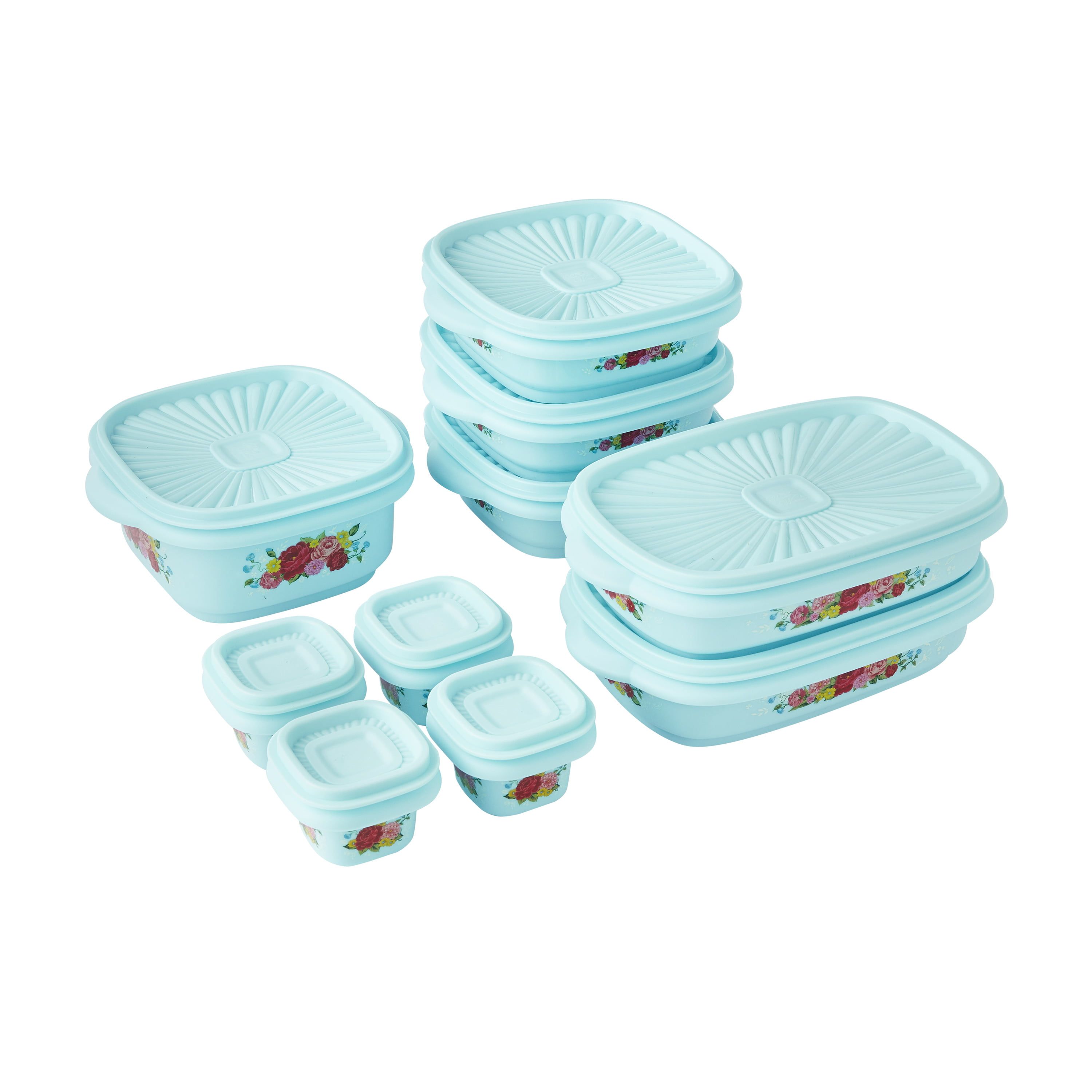 The Pioneer Woman Sweet Rose Food Storage Container Set