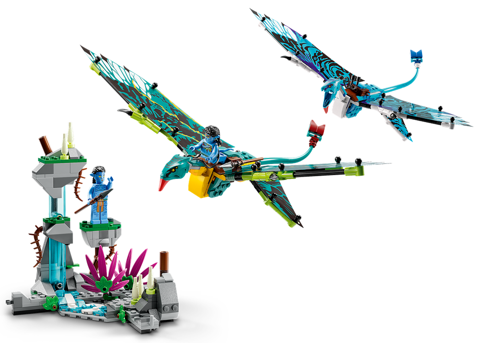 Jake und Neytiris erster Banshee-Flug (LEGO 75572)