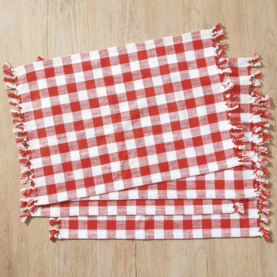Gingham Placemats 