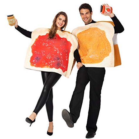 Peanut Butter & Jelly Couples Costume