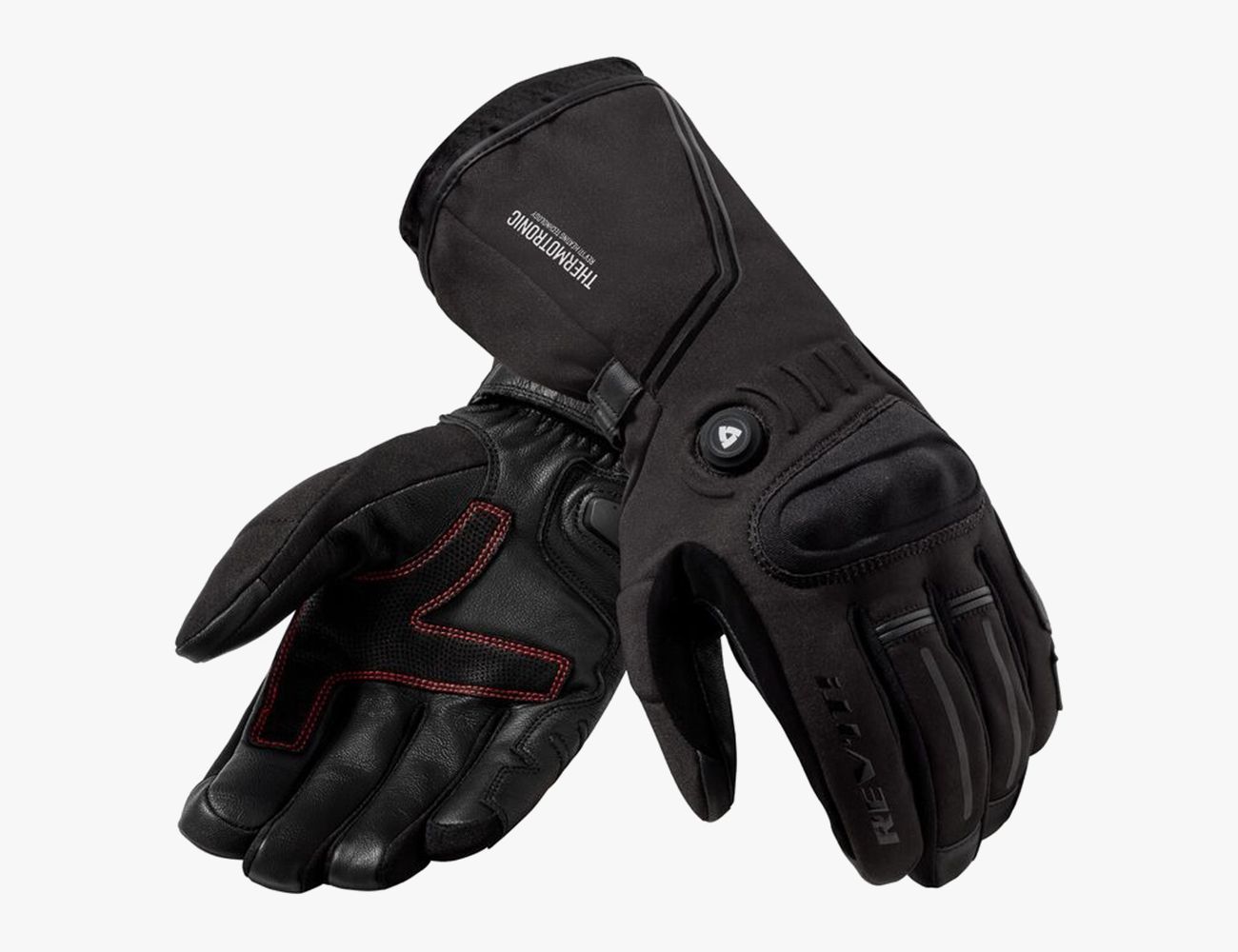 Black Leather Best Waterproof Thermal Thinsulate Warm Winter Motorcycle Motorbike Racing & Sport Gloves Easy Wrist Fastening 