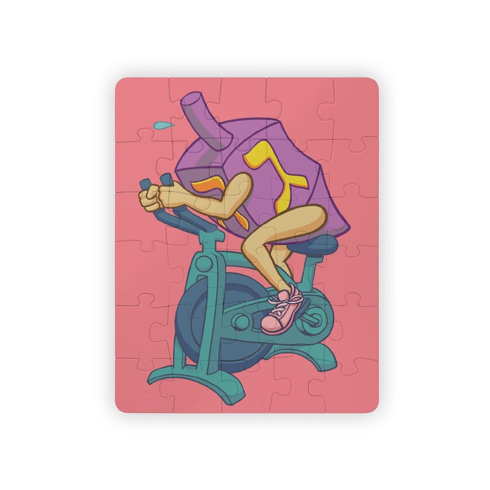 Dreidel Spinning Kids Puzzle