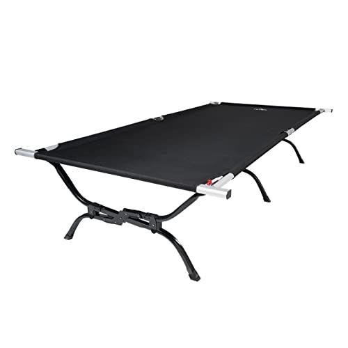 Camping Cot With Patented Pivot Arm 