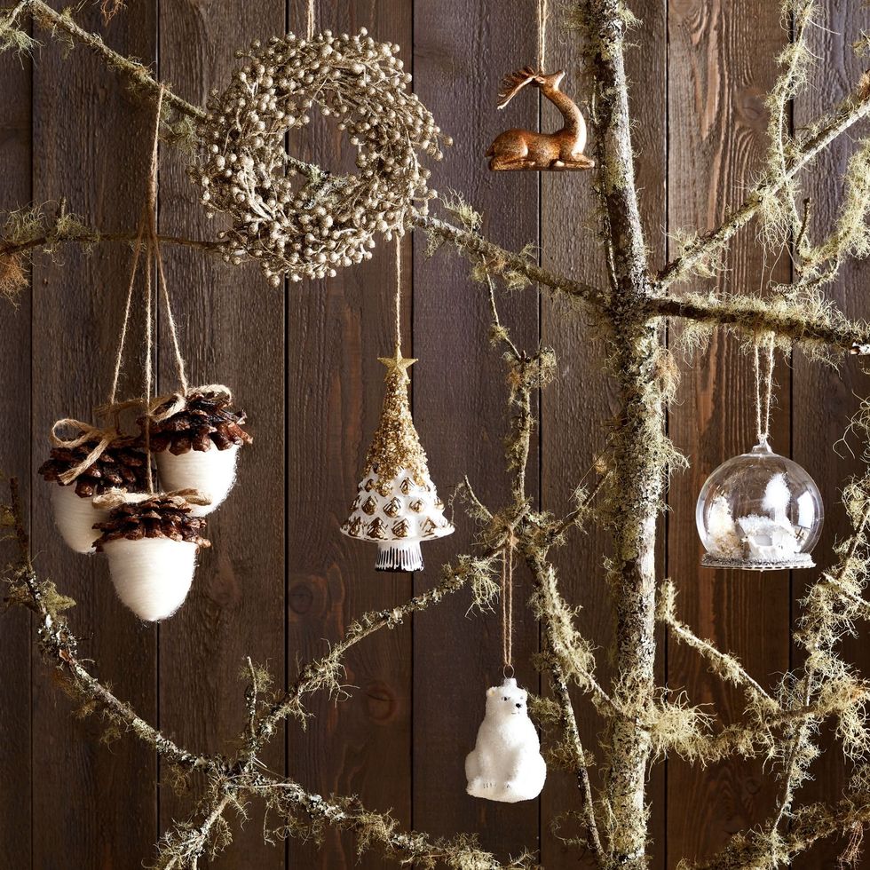 Handcrafted Acorn Cluster Ornament