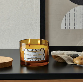 Multiwick Amber Candle
