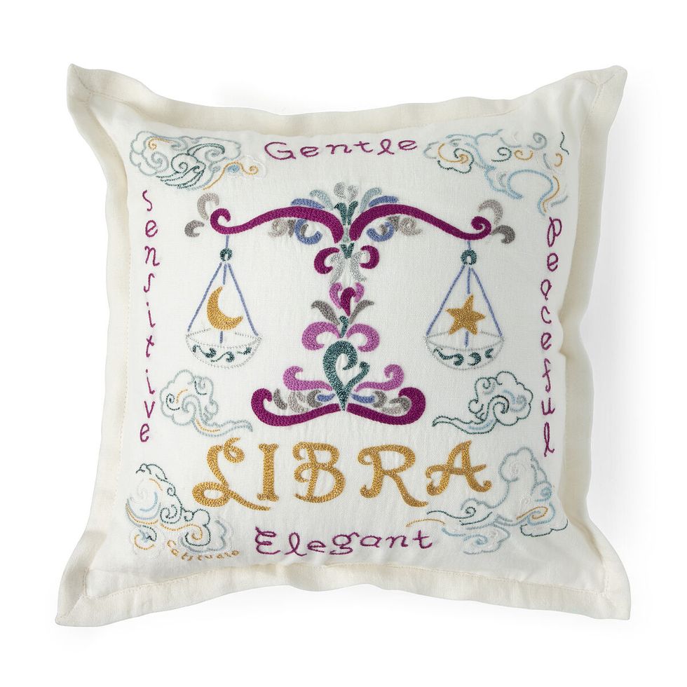 Hand Embroidered Astrology Pillows 