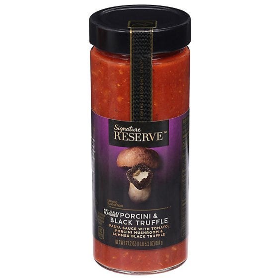 Signature Reserve® Porcini & Black Truffle Pasta Sauce