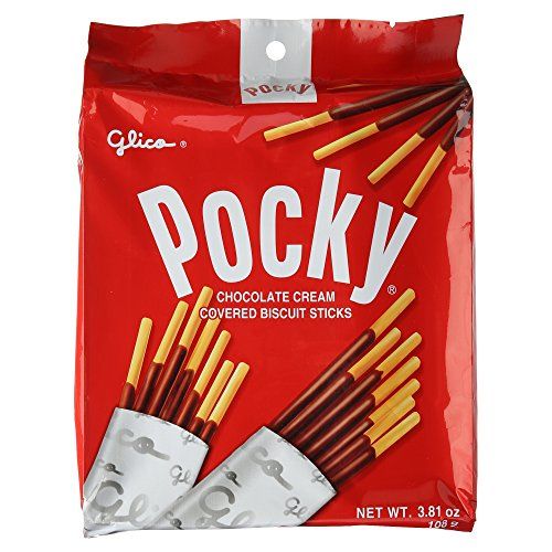 Glico Pocky, Chocolate Cream Covered Biscuit Sticks
