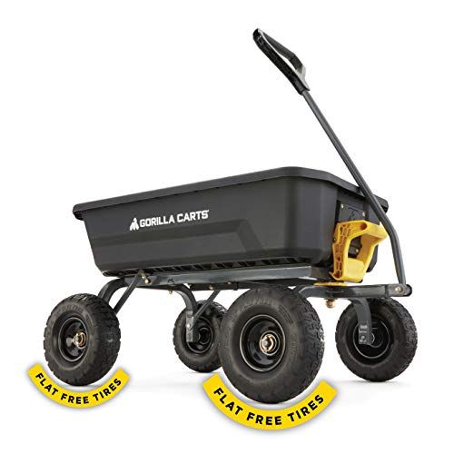 Garden Cart With No-Flat Tires
