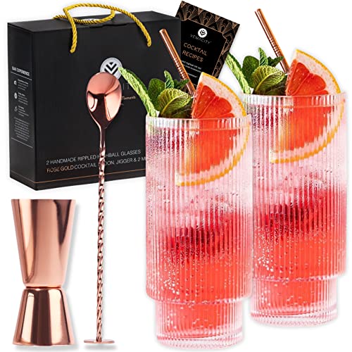 Juego de vasos gin tonic Highball 