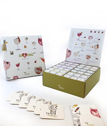 Gin Lover Luxury Gift Box 72 infusiones y 6 aromas