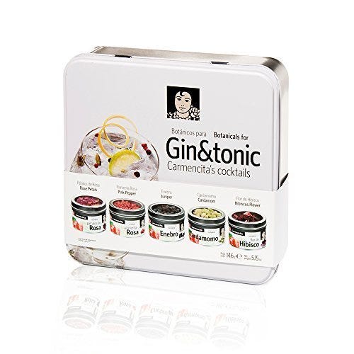 Kit de especias para Gin Tonic - Caja Regalo