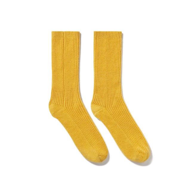 Cashmere Socks in Marigold
