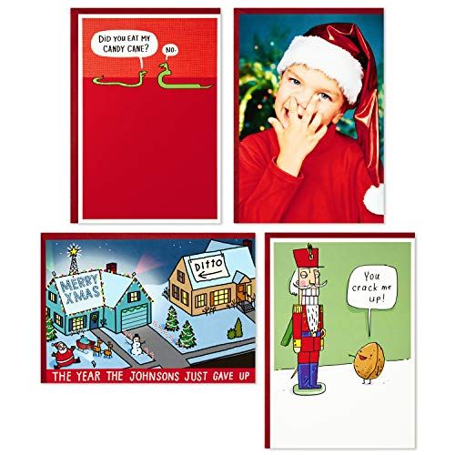 Hallmark Shoebox Funny Boxed Christmas Cards Assortment