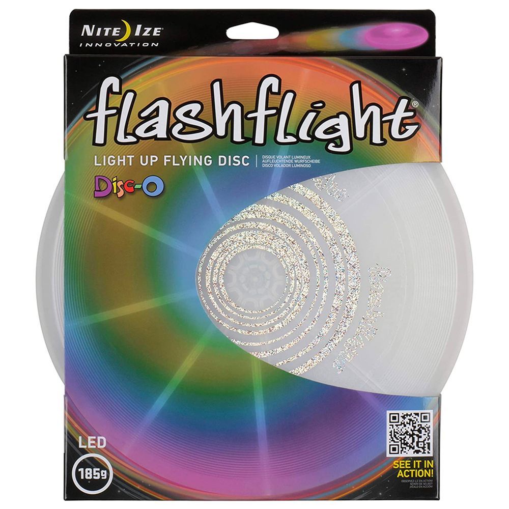 Flashflight LED Light-Up Flying Disc