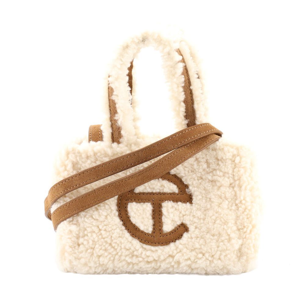 UGG Reverse Shopping Tote Shearling and Suede Small