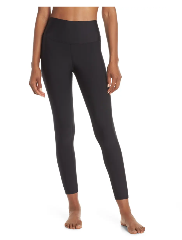 over the heel yoga pants