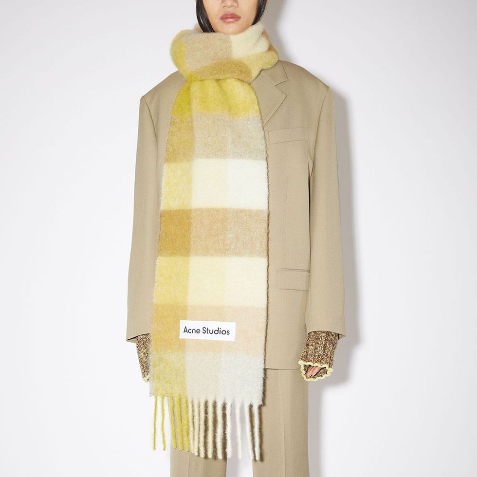 Acne Studios' Canada Scarf Is Luxuriously Cozy on a Cold Day