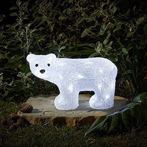 Christmas Polar Bear Cub LED Outdoor Light