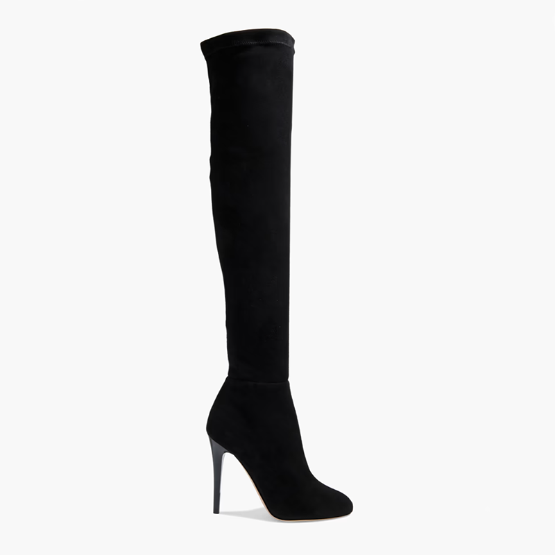 Turner 110 Stretch-Suede Over-the-Knee Boots