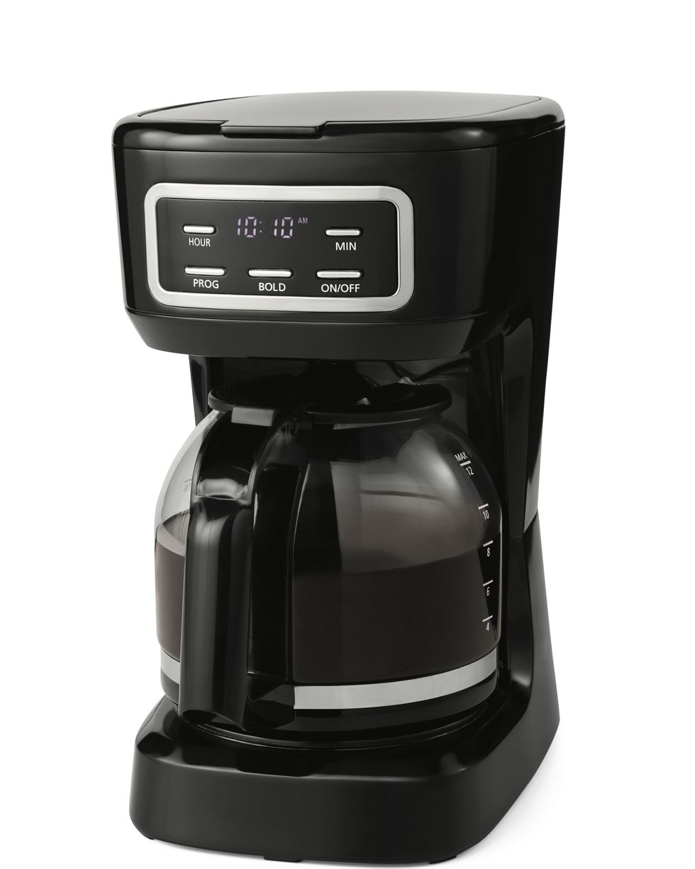 Black + Decker CM1100B 12 Cup Programmable Coffeemaker, Black for