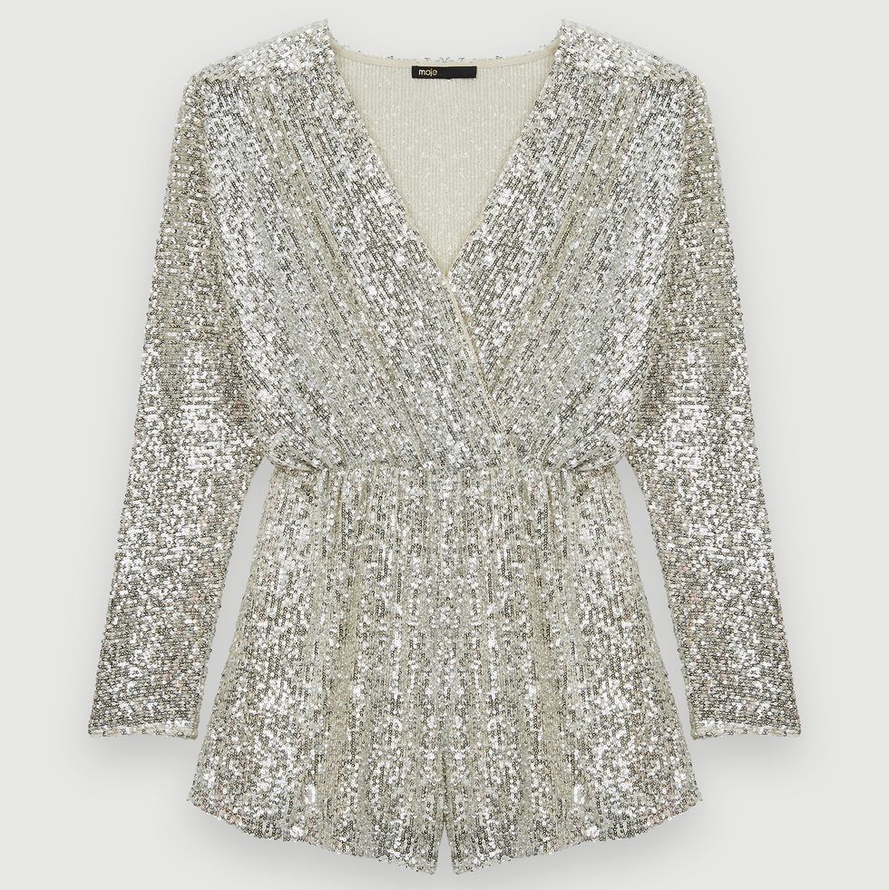 Sequinned Playsuit