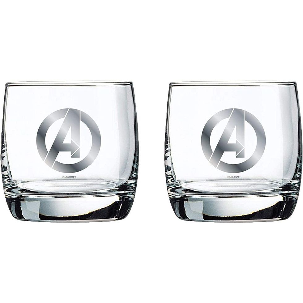 Collectible Marvel Glass Set