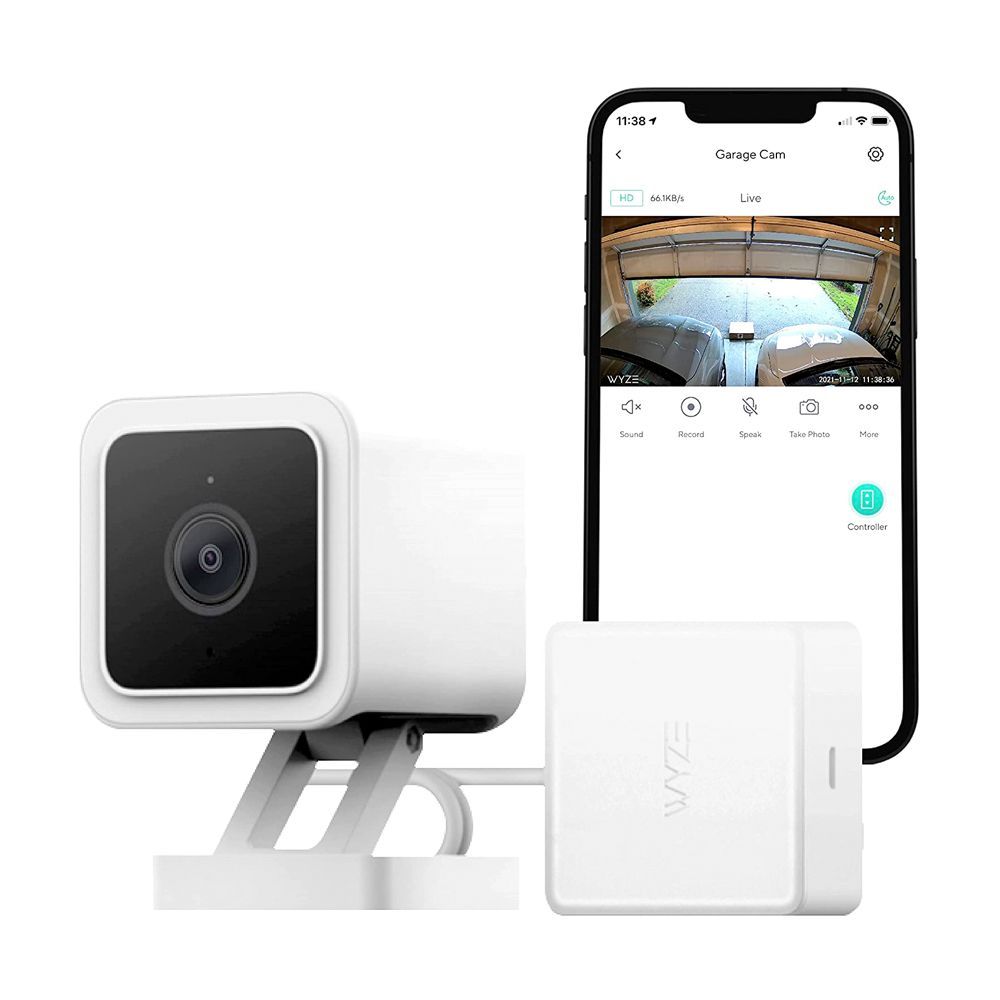 best smart garage door opener with camera