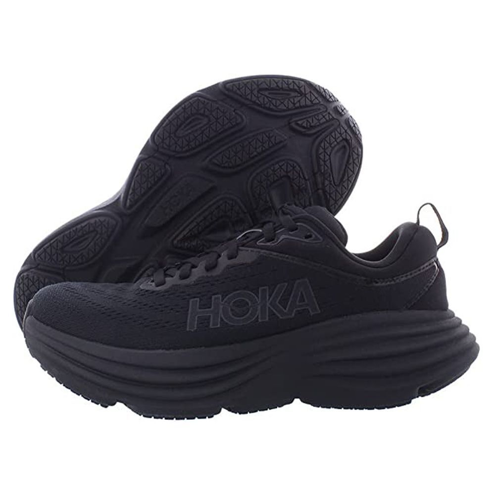 1666206023 hoka one one bondi 8 womens shoes black 1666206011