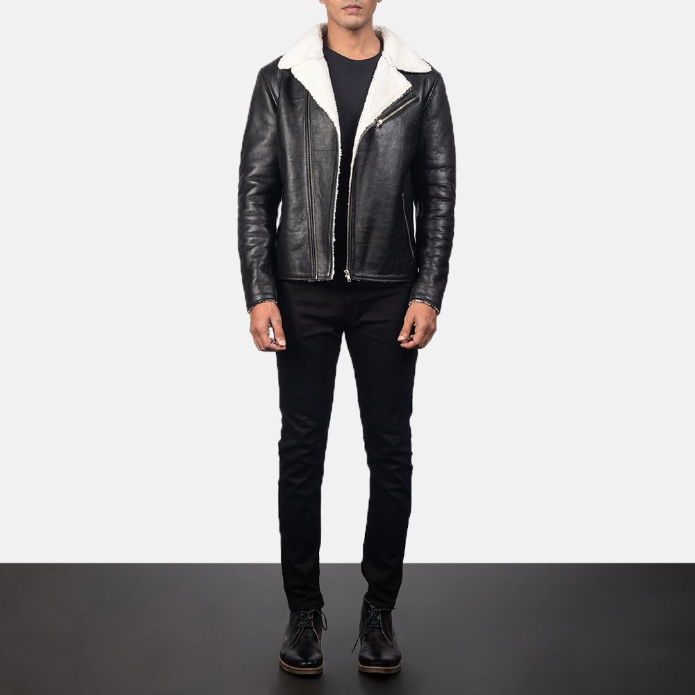 Henry Cotton\u2019s Leather Jacket nude casual look Fashion Jackets Leather Jackets Henry Cotton’s 
