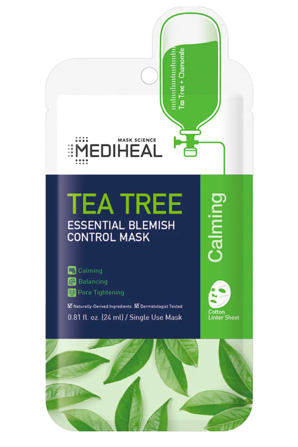 Mediheal Tea Tree Essential Blemish Control Sheet Mask Mediheal Tea Tree Essential Blemish Control Sheet Mask