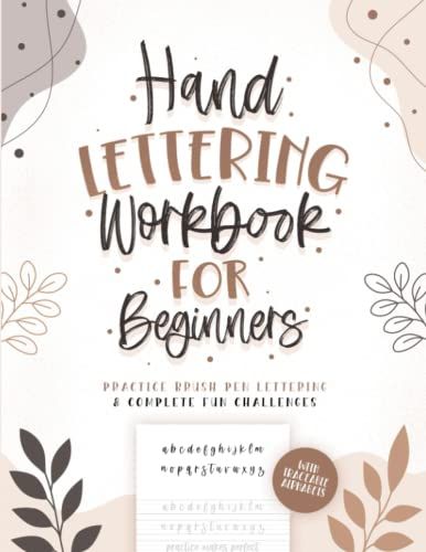 Craft County Simple Hand Lettering Books – Calligraphy How-to-Guides 