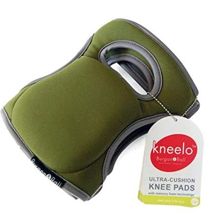 Burgon & Ball GKN/KPADMOSS Memory Foam Garden Kneelo® Knee Pads - Moss