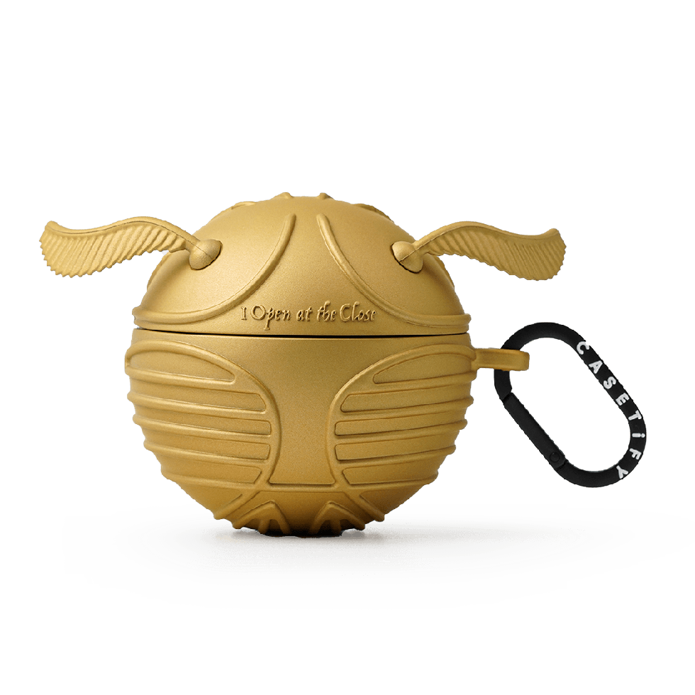 CASETiFY x Harry Potter Snitch Silicone 3D Airpods Pro Case - Gold, £52