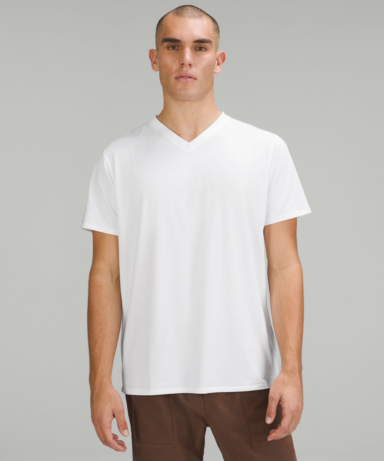 Cheap white v 2024 neck t shirts