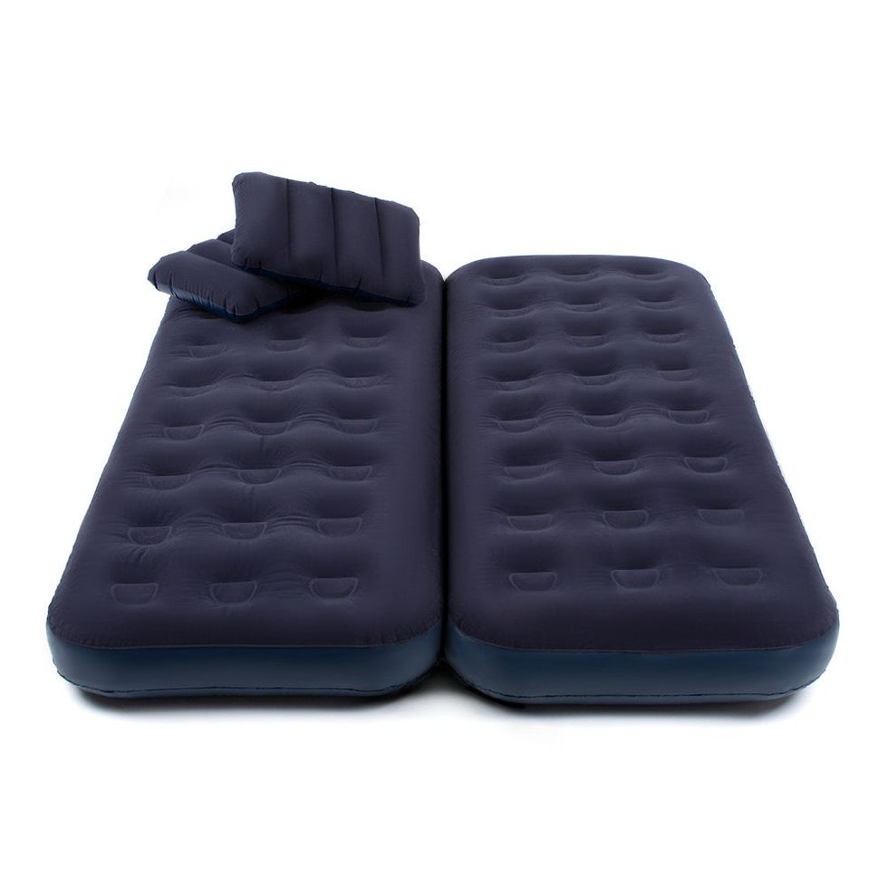 2-in-1 Air Bed with Hand Pump