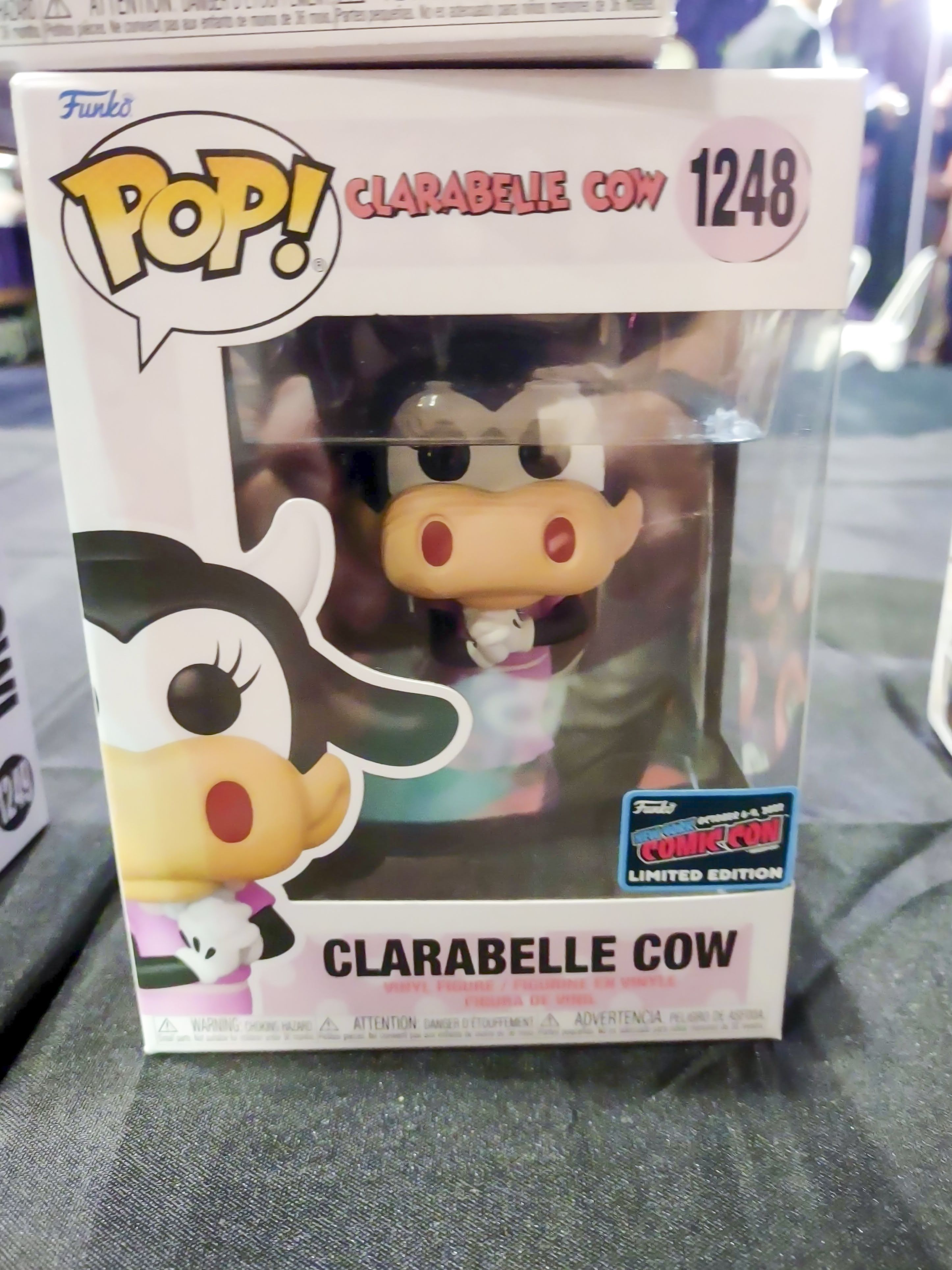 Funko Pop Clarabelle Cow 2022 NYCC store