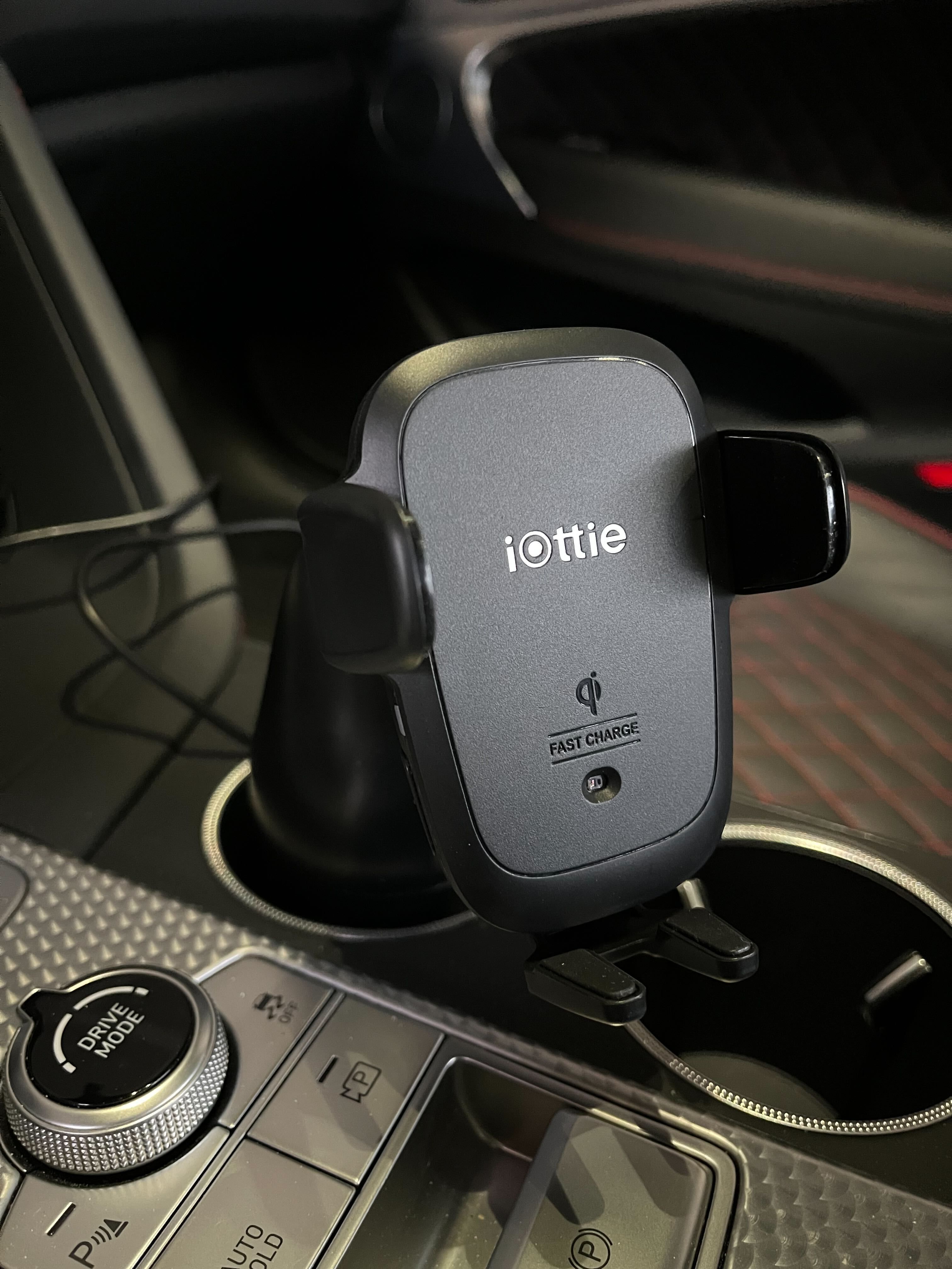 iOttie Wireless-Charging Cupholder Car Mount