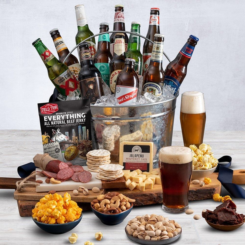 Alcohol Free Beer Hamper – Wickers Gift Baskets