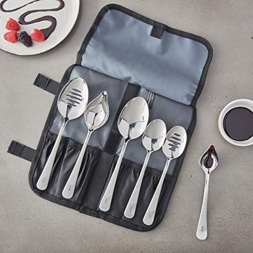 Mercer Culinary 7 Piece Plating Spoon Kit