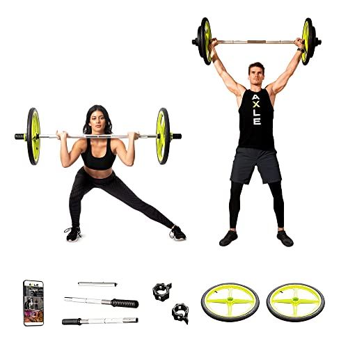Olympic Barbell with Optional Weighted Plate Loading