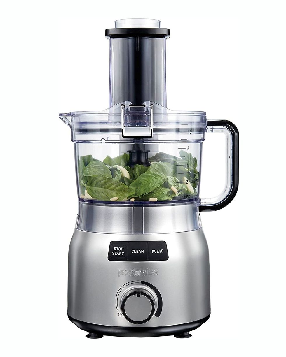 Food Processor with Quick Clean Cycle