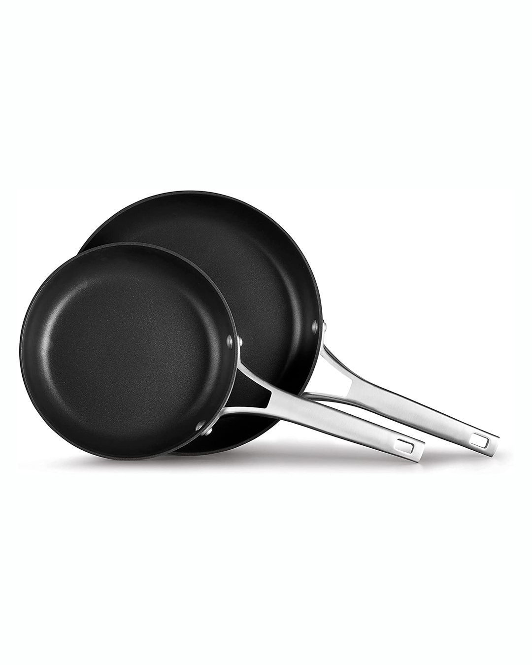Premier Hard-Anodized Nonstick Frying Pan Set